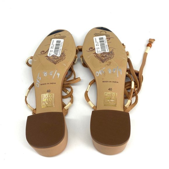 NWT Free People lace up sandals - Picture 6 of 9